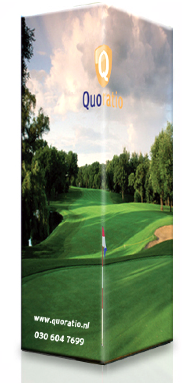 business sleeve bedrukte sleeve golfballendoosje