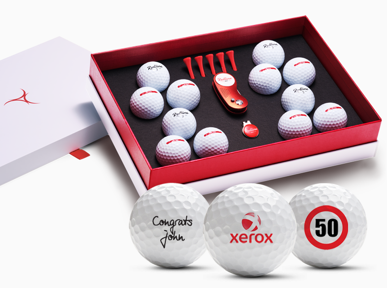 Verantwoordelijk persoon de eerste volume Uniek cadeau voor golfers: Cadeaubox Deluxe vanaf € 29,50 | Redline Golf