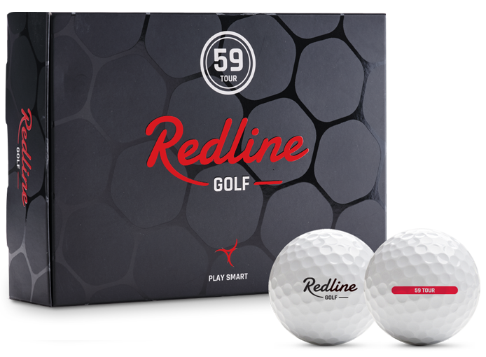 betaalbare urethane golfbal Redline 59 Tour • € 2,60 gratis thuisbezorgd