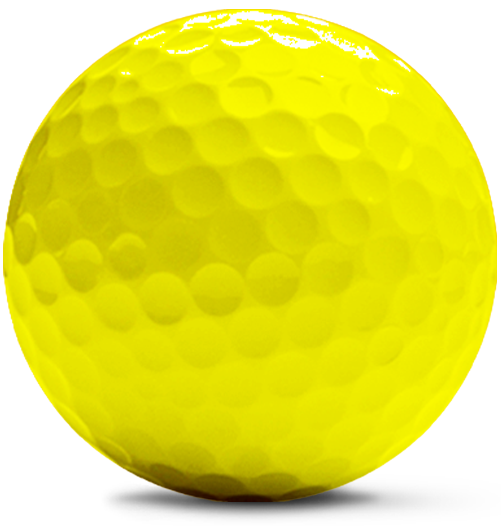 gele golfbal