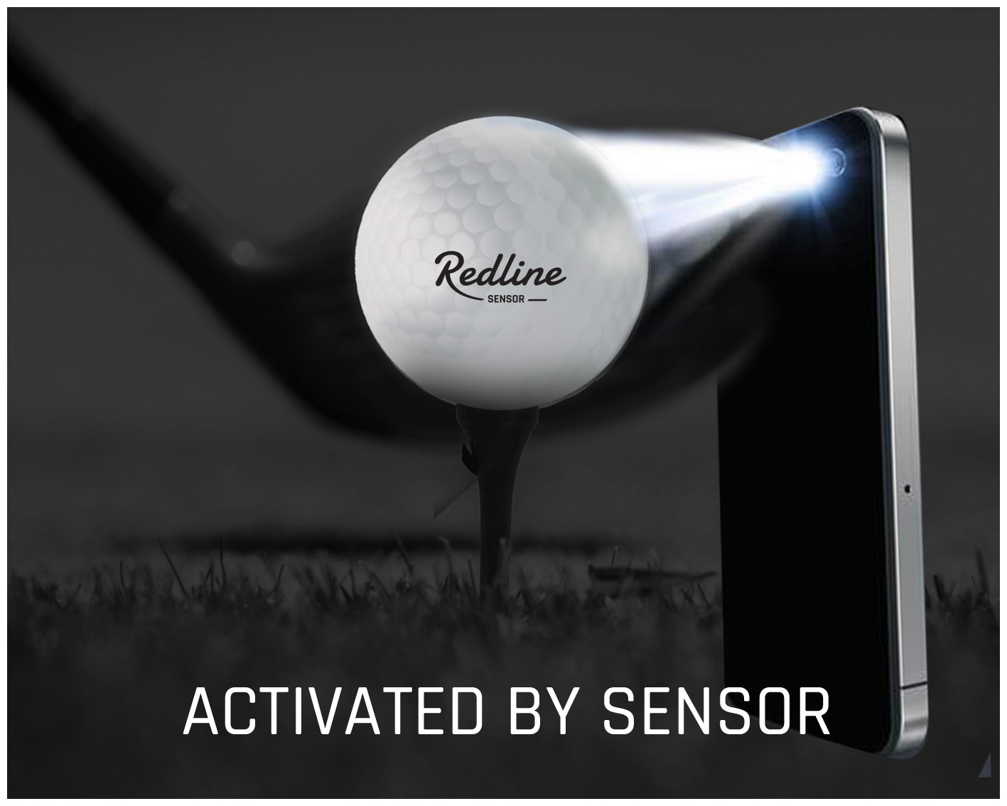 glow in the dark golf bal sensor